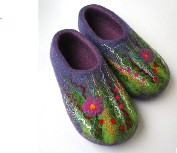 Handmade felt shoes [size 20-28]